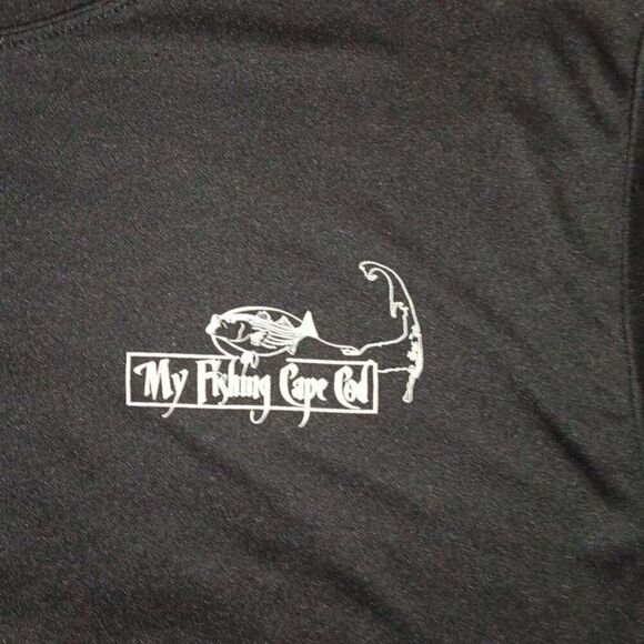 Cape Cod Fishing Tshirt, Long-sleeved, Large, - Picture 6 of 12